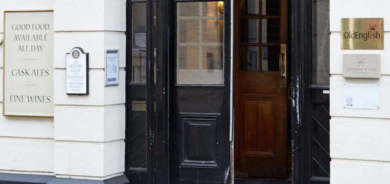 George Hotel By Greene King Inns Хантингдон Экстерьер фото