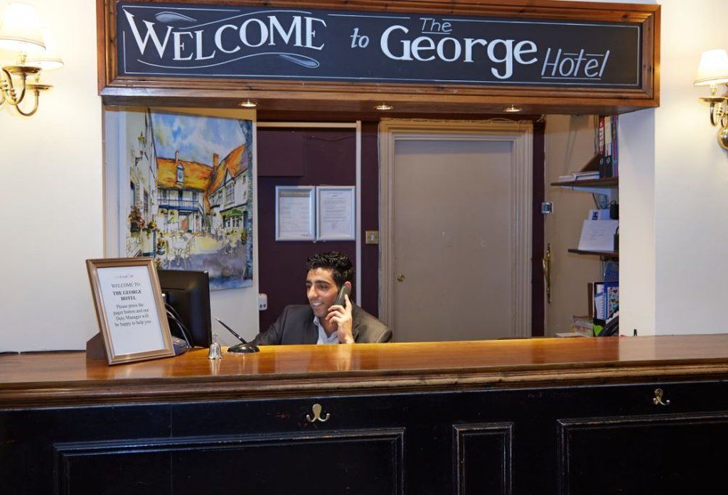 George Hotel By Greene King Inns Хантингдон Экстерьер фото